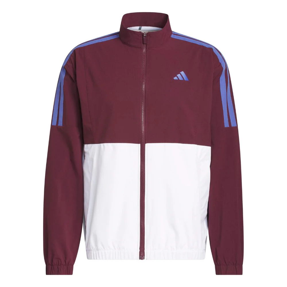 adidas Beyond Twistweave Men's Full Zip Windbreaker Golf Top 2026 - KV3862