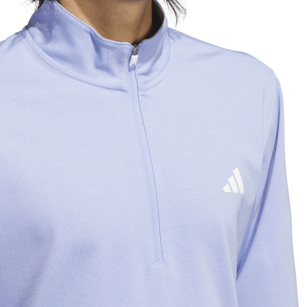 adidas Elevated Mens 1/4 Zip Golf Pullover Top - IW0500 - Image 3