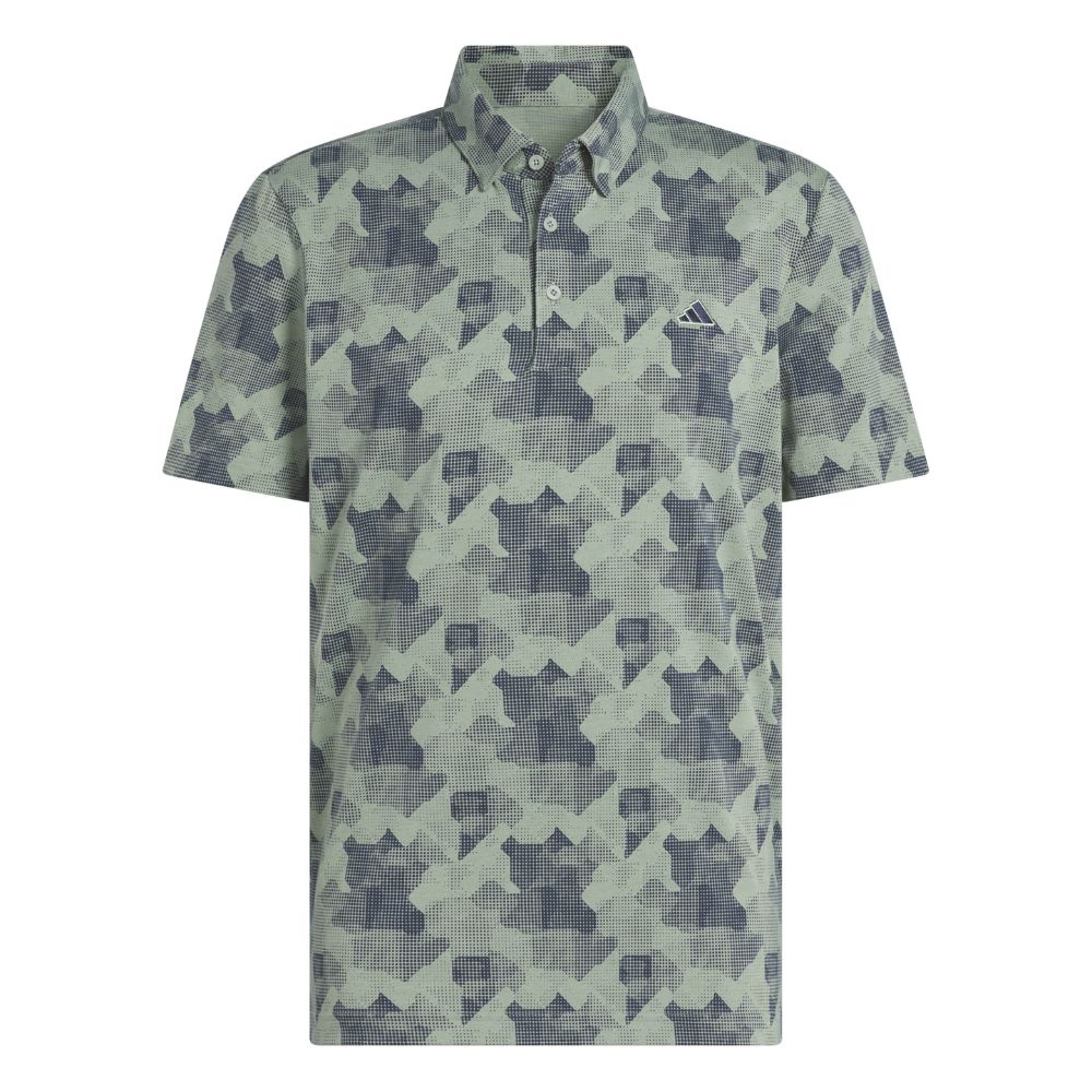 adidas Go-To Print Mens Golf Polo Shirt 2025 - JF9024