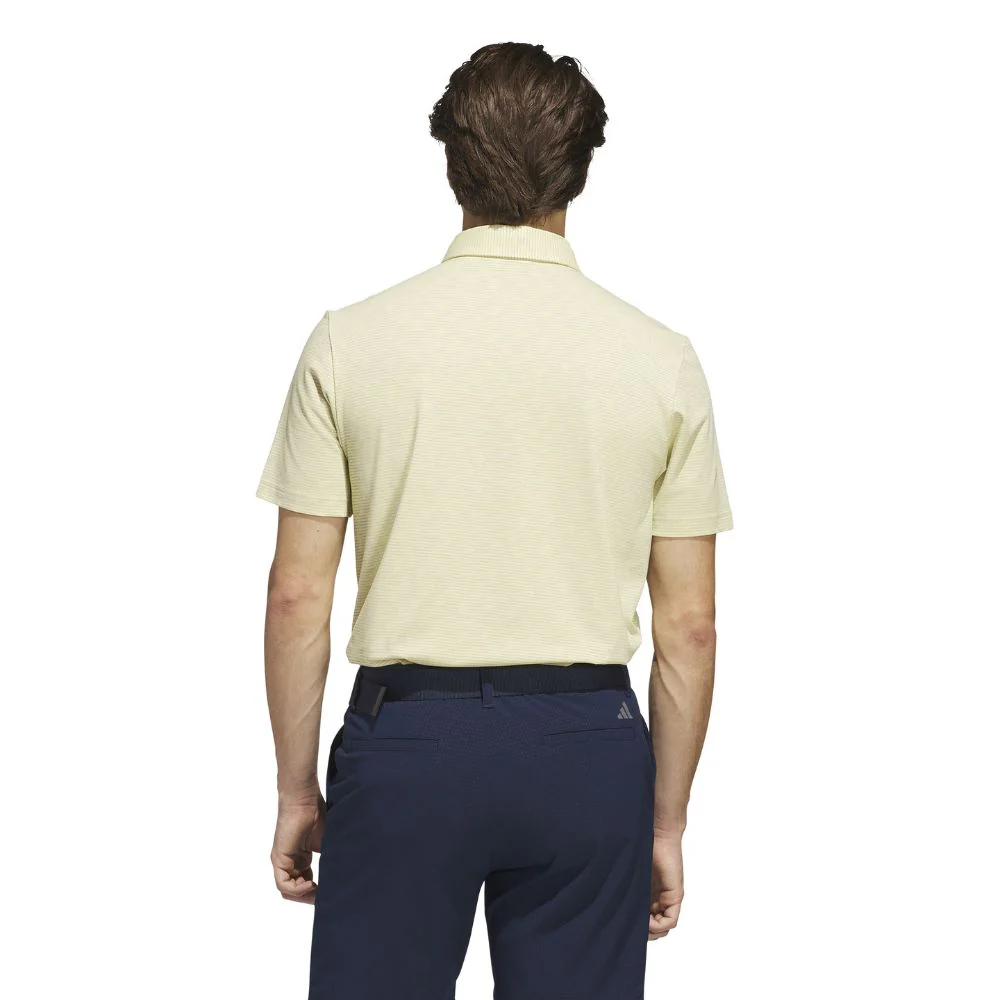 adidas Go-To Stripe Mens Golf Polo Shirt 2025 - JF9025 - Image 2