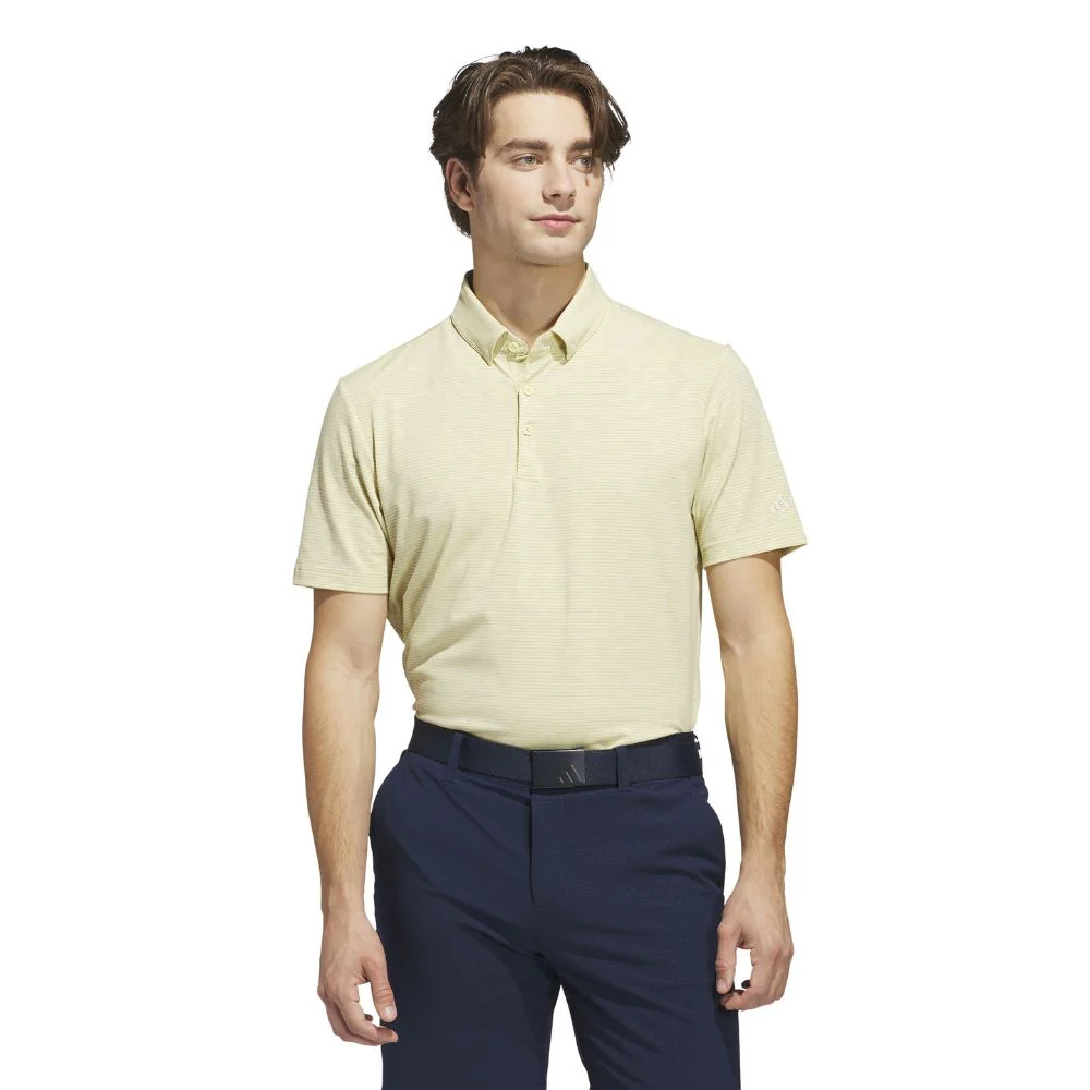 adidas Go-To Stripe Mens Golf Polo Shirt 2025 - JF9025 - Image 3