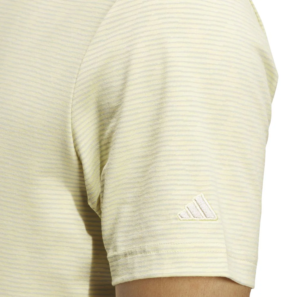 adidas Go-To Stripe Mens Golf Polo Shirt 2025 - JF9025 - Image 4