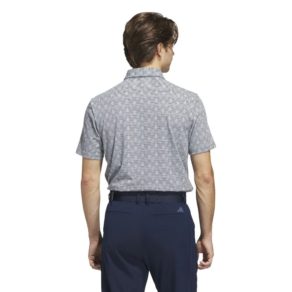 adidas Go-To Stripe Mens Polo Shirt 2025 - JP2329 - Image 2