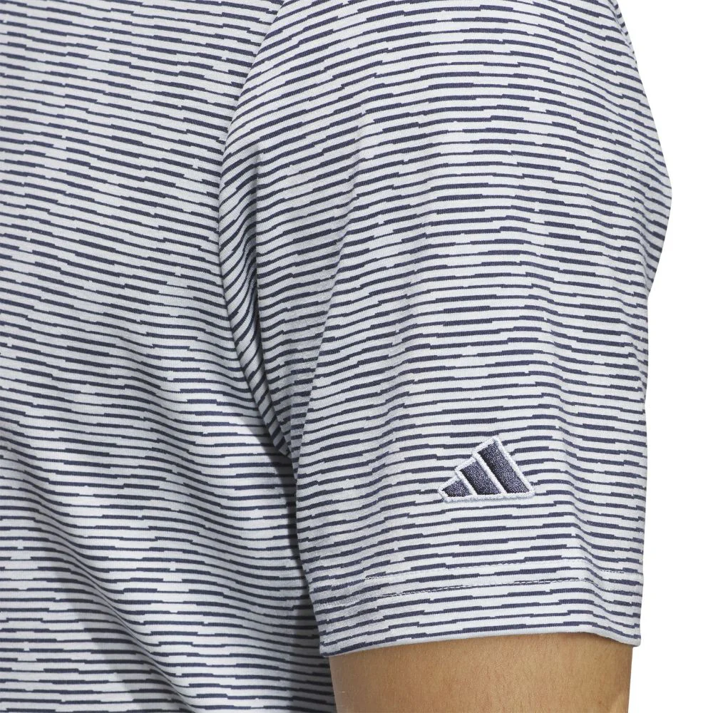 adidas Go-To Stripe Mens Polo Shirt 2025 - JP2329 - Image 4