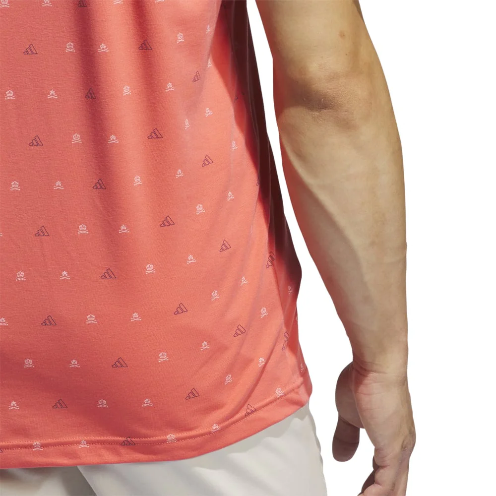 adidas Go-To Print 2 Golf Polo Shirt IS7333 - Image 5