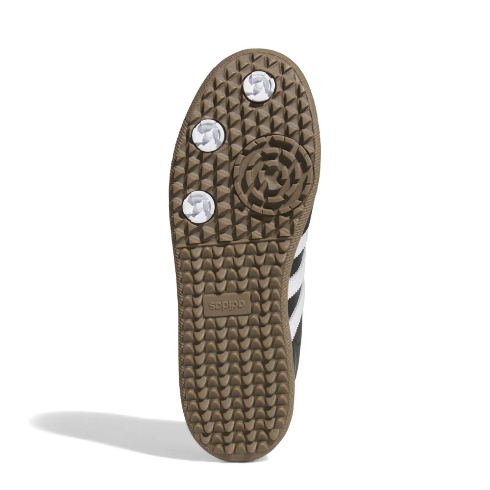 adidas Golf Originals Samba Golf Shoes JH6150 - Core Black / Footwear White - Image 3