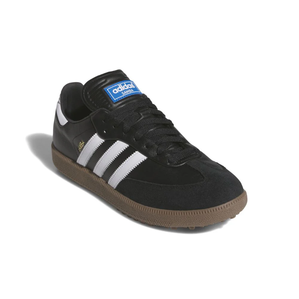 adidas Golf Originals Samba Golf Shoes JH6150 - Core Black / Footwear White - Image 4