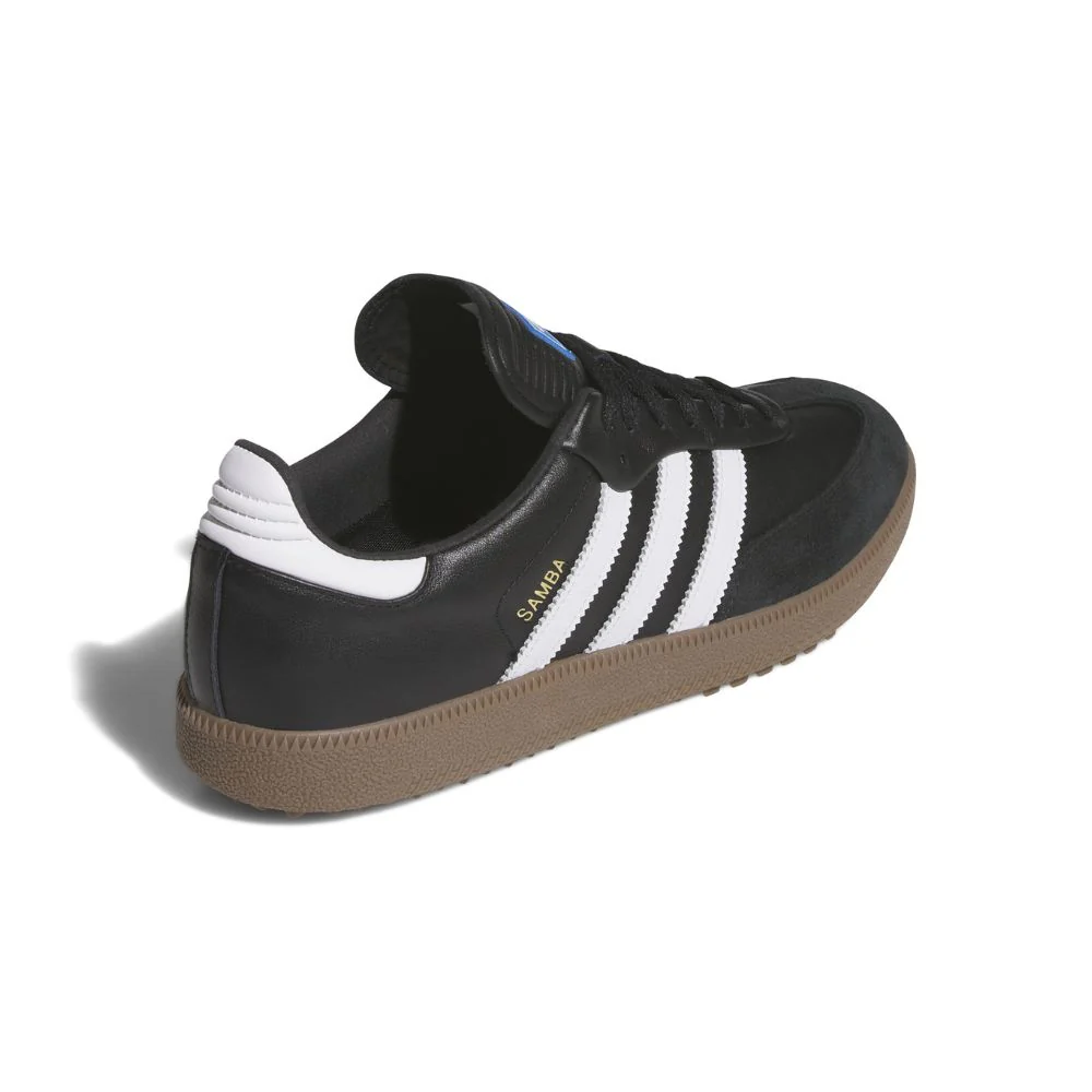 adidas Golf Originals Samba Golf Shoes JH6150 - Core Black / Footwear White - Image 5