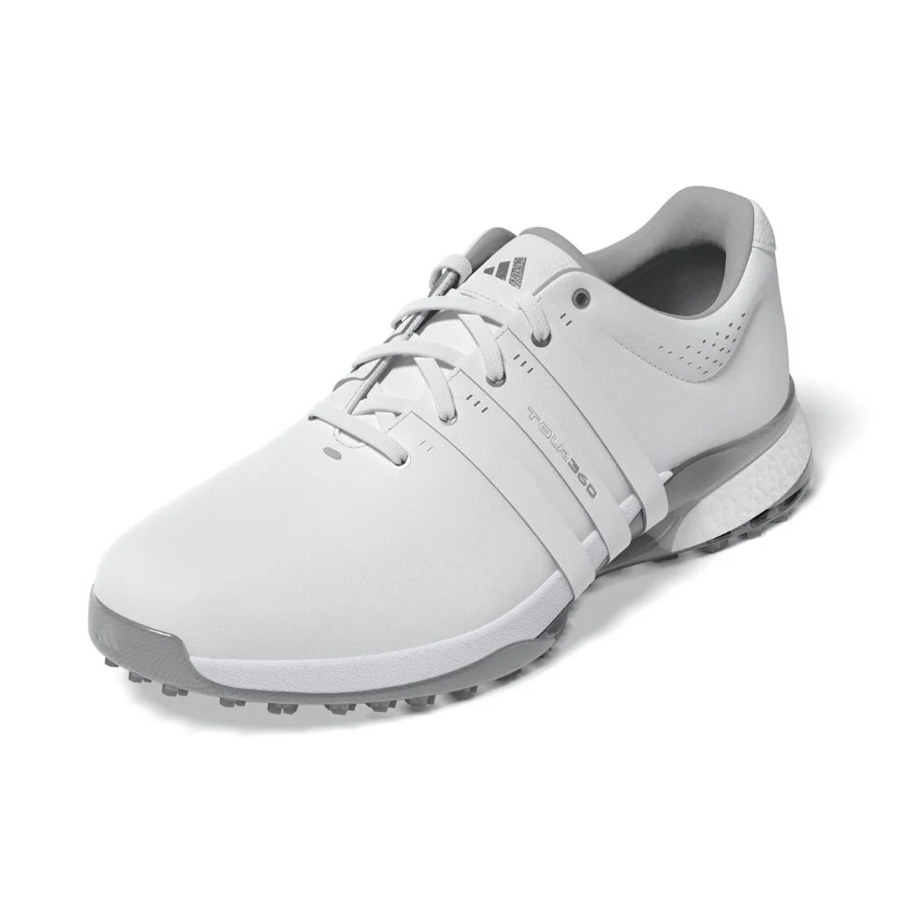 adidas Tour360 25 Men's Leather Spikeless Golf Shoes 2025 - IH0935 - Image 3