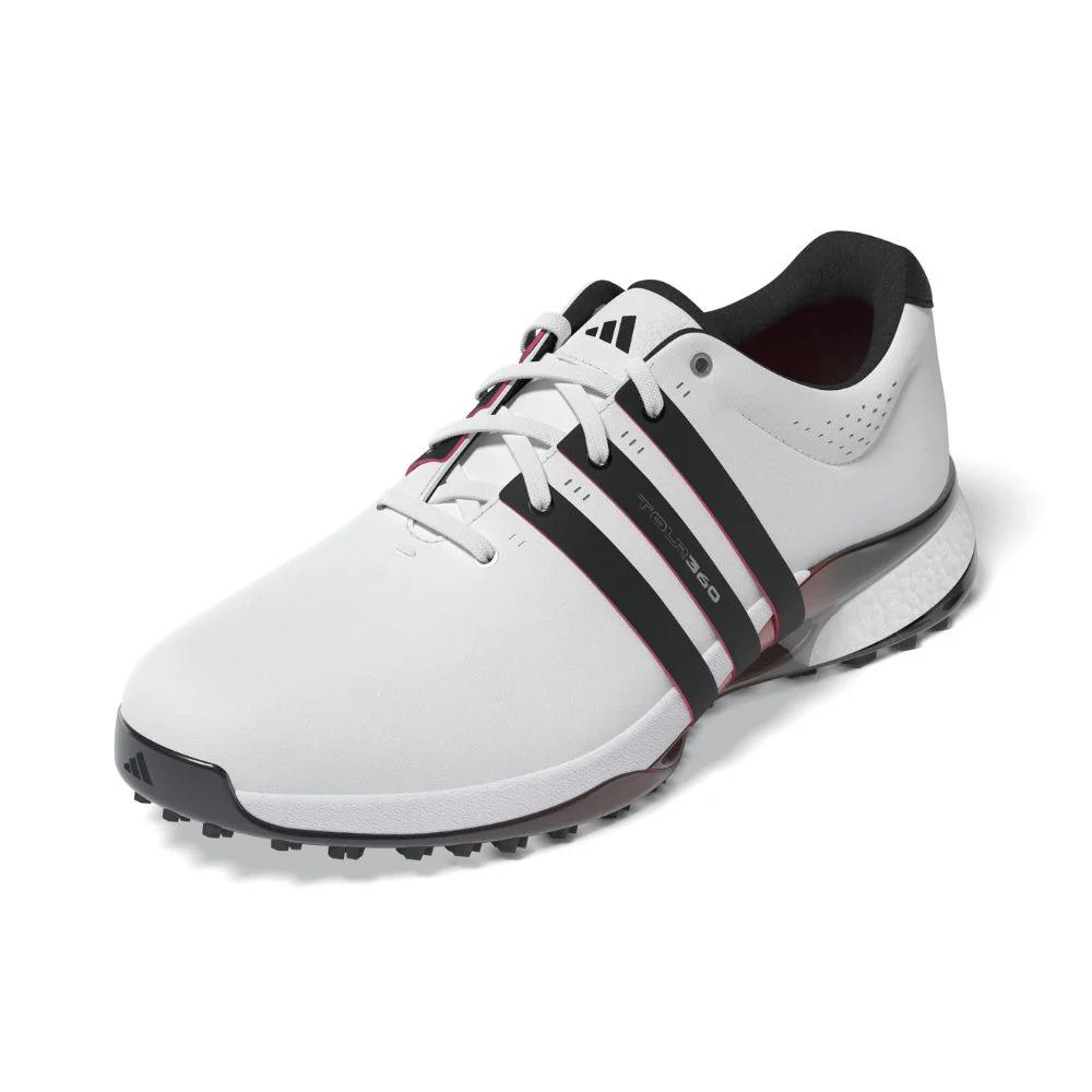 adidas Tour360 25 Men's Leather Spikeless Golf Shoes - IH2197 - Image 5