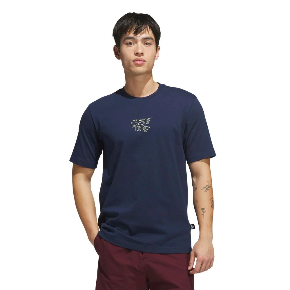 adidas Men's Golf Trip Graphic Men's T-Shirt 2026 - KT0166 - Image 2