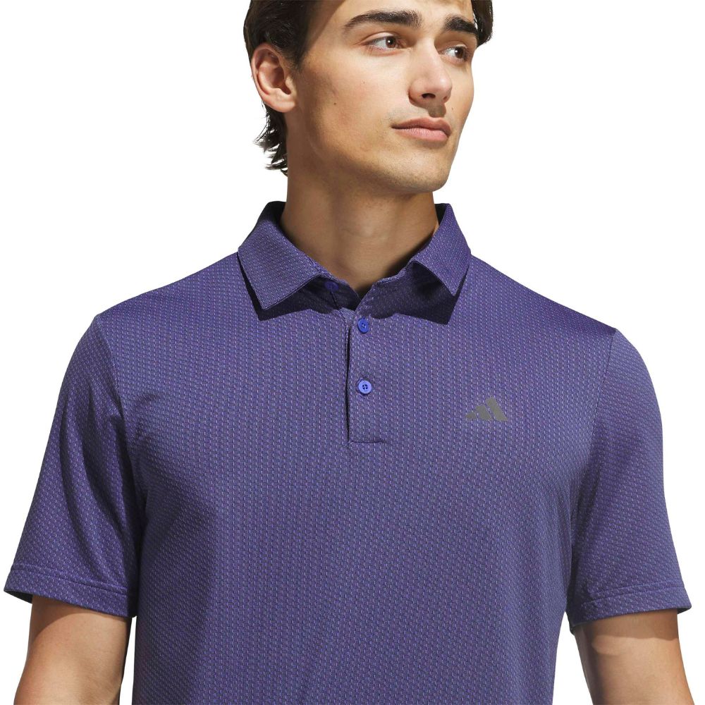 adidas Performance Textured Men's Golf Polo 2026 - HZ6893 - Image 4