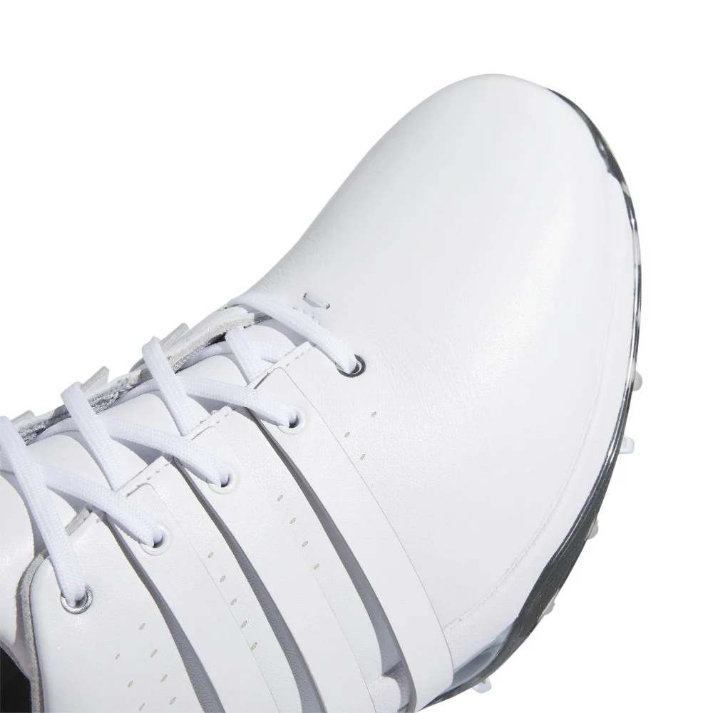 adidas Tour360 24 Men's Leather Spiked Golf Shoes 2026 - IF0248 Wide Fit - Image 7