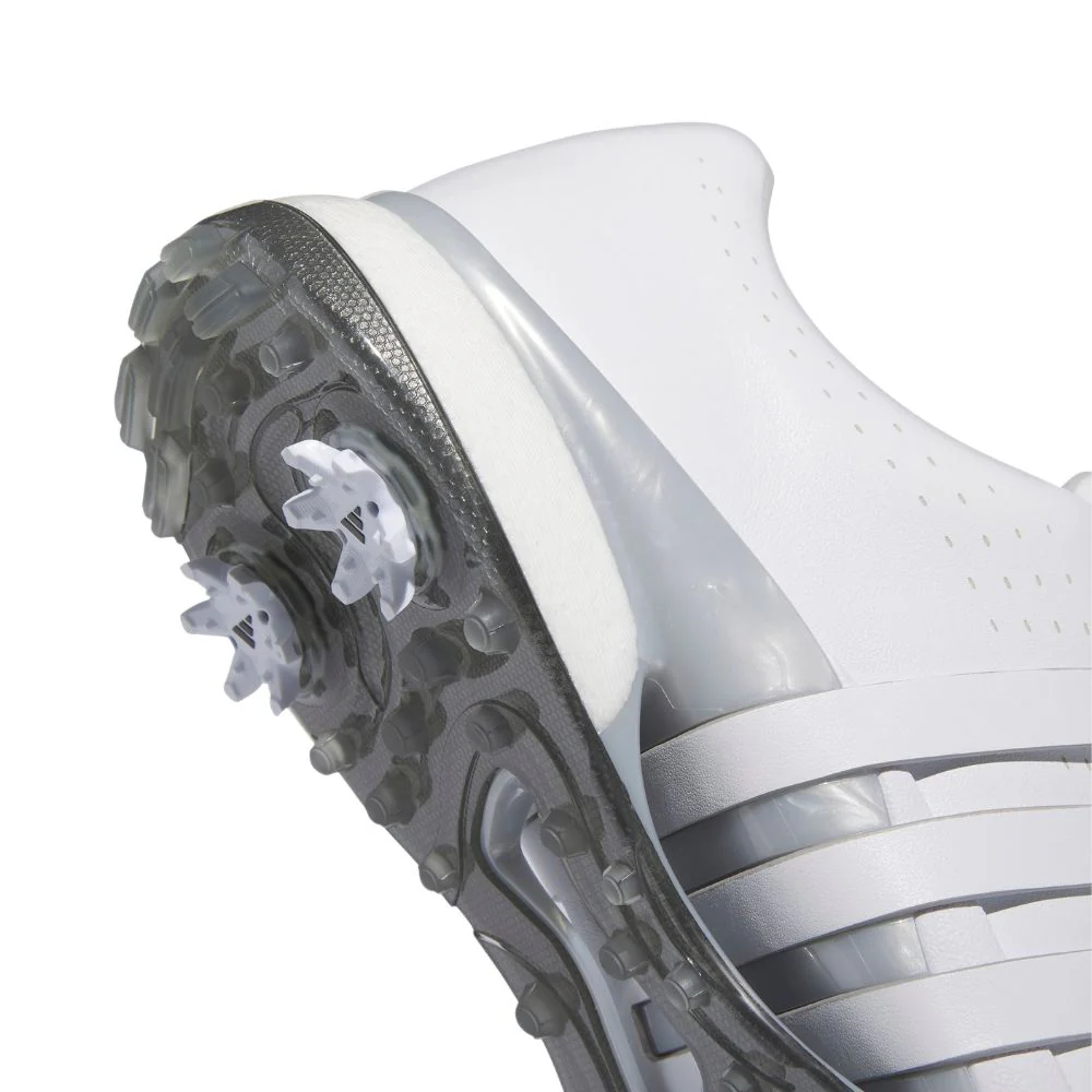adidas Tour360 24 Men's Leather Spiked Golf Shoes 2026 - IF0248 Wide Fit - Image 8