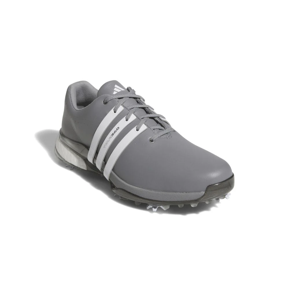 adidas Tour360 24 Men's Leather Spiked Golf Shoes 2025 - JP8533 - Image 4