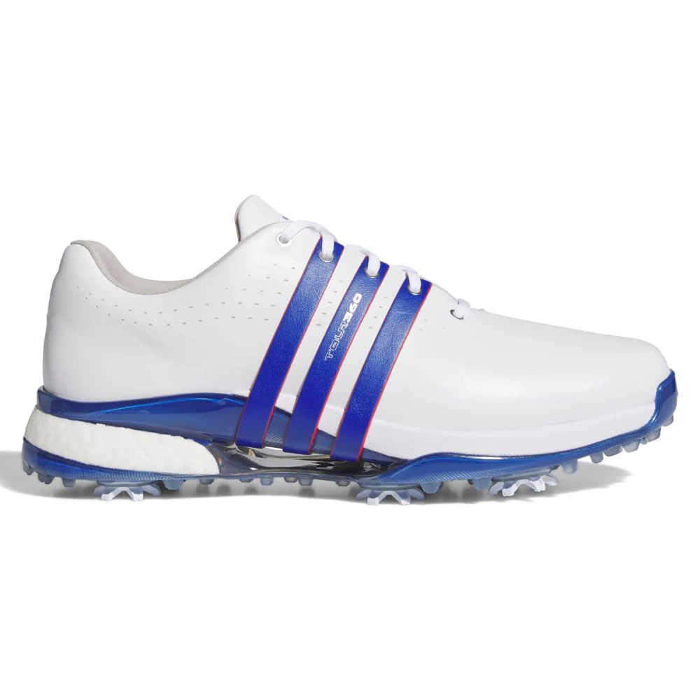 adidas Tour360 24 Men's Leather Spiked Golf Shoes 2026 - HQ0043
