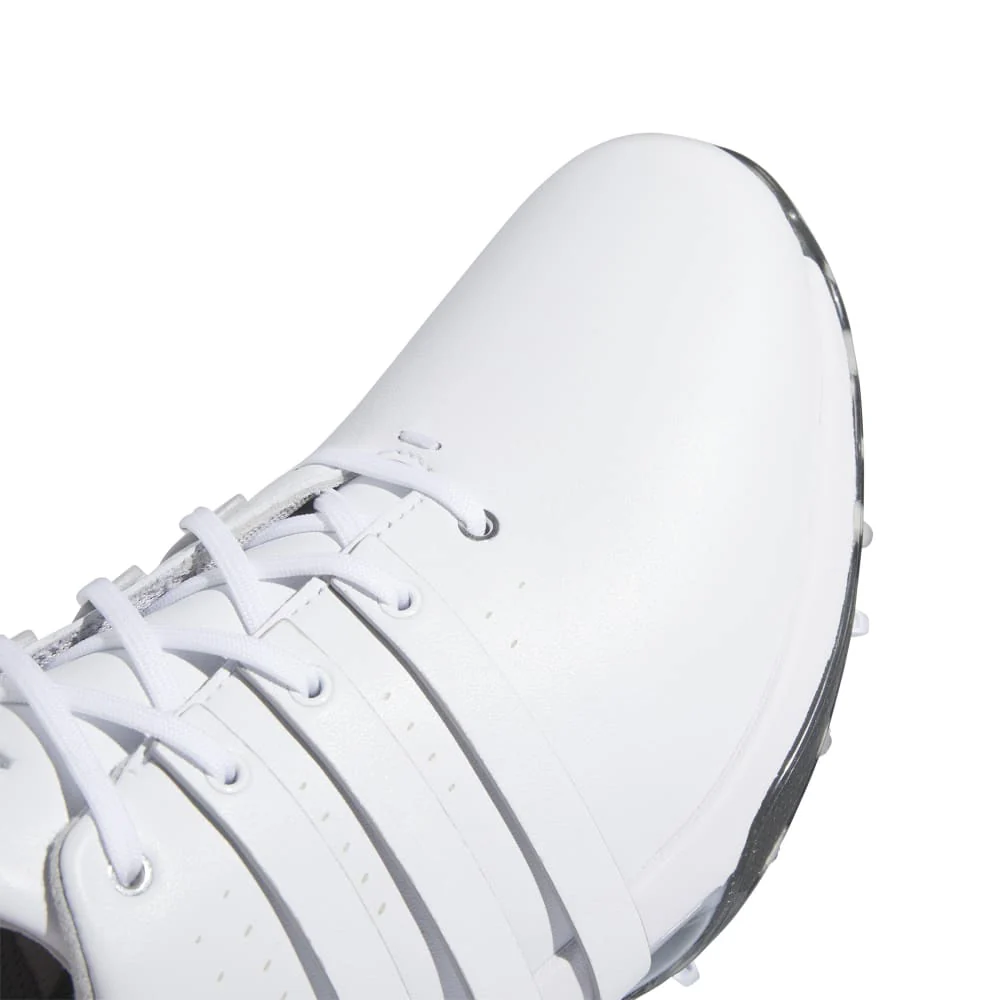 adidas Tour360 24 Men's Leather Spiked Golf Shoes - IF0244 - Image 7