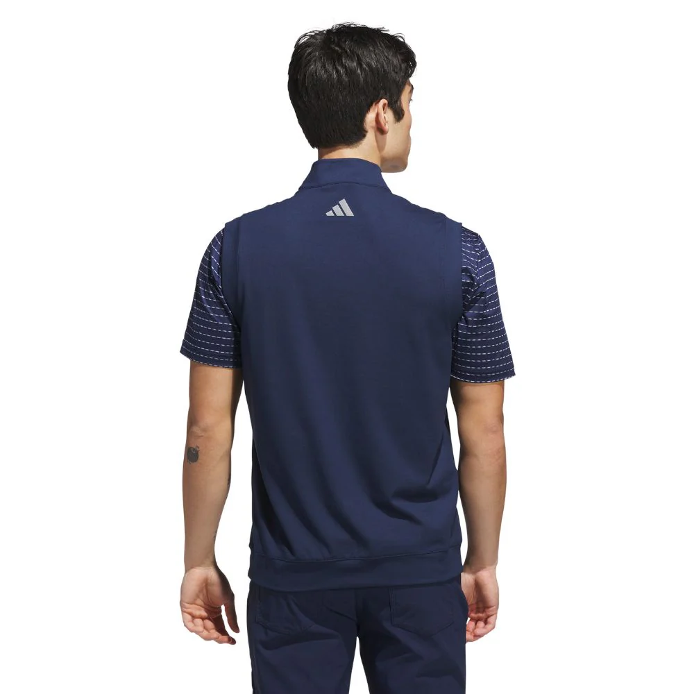 adidas Ultimate365 Classic 1/4 Zip Men's Golf Vest  - JL5327 - Image 3