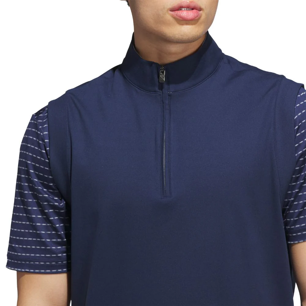 adidas Ultimate365 Classic 1/4 Zip Men's Golf Vest  - JL5327 - Image 4