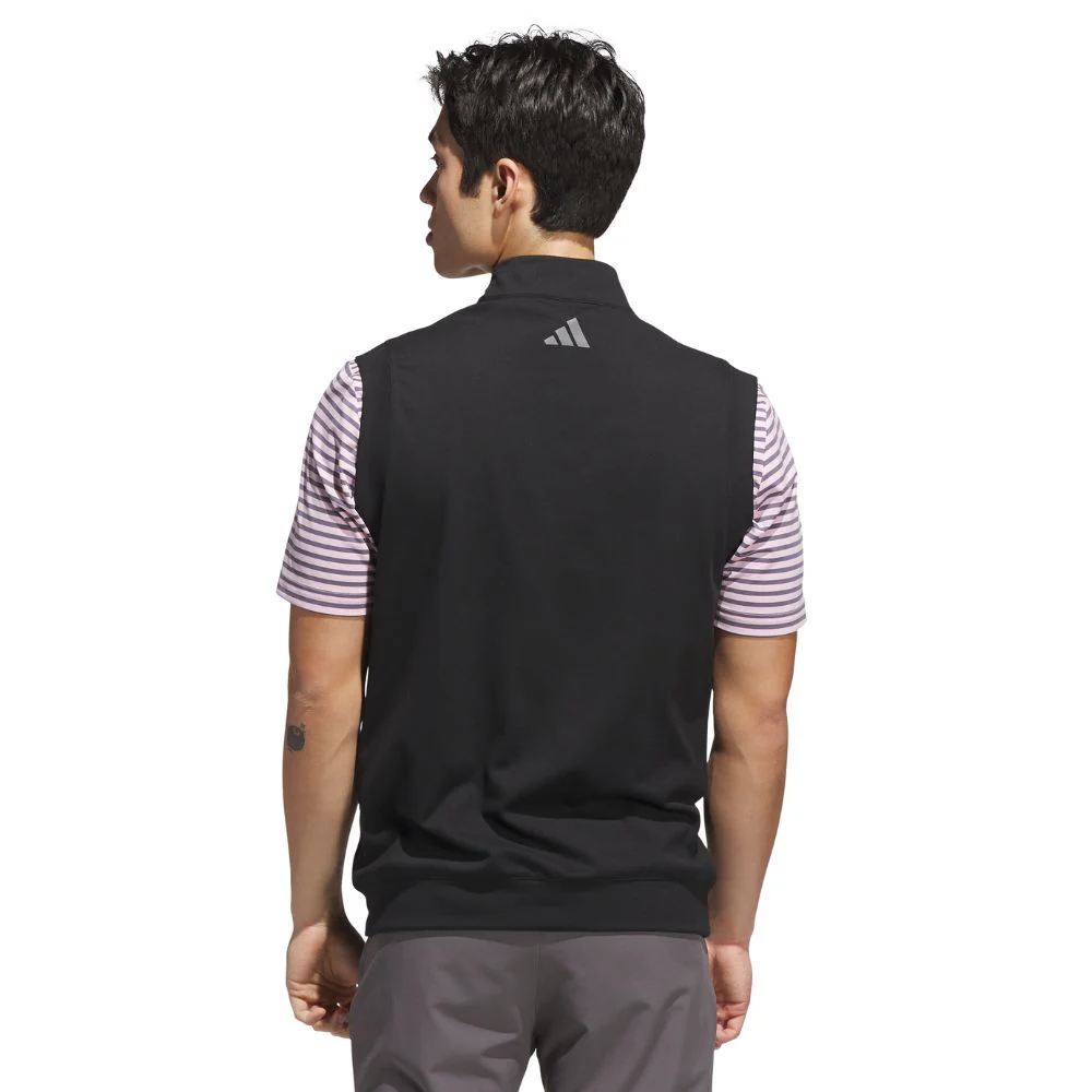 adidas Ultimate365 Classic 1/4 Zip Men's Golf Vest - JL5696 - Image 3