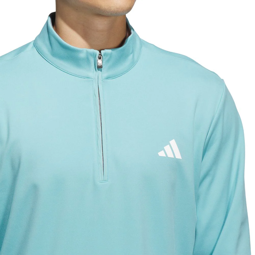 adidas Ulitimate365 Classic 1/4 Zip Mens Golf Pullover - JX4439 - Image 4