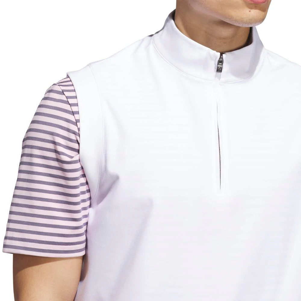 adidas Ultimate365 Classic 1/4 Zip Men's Golf Vest 2026 - JL5326 - Image 4