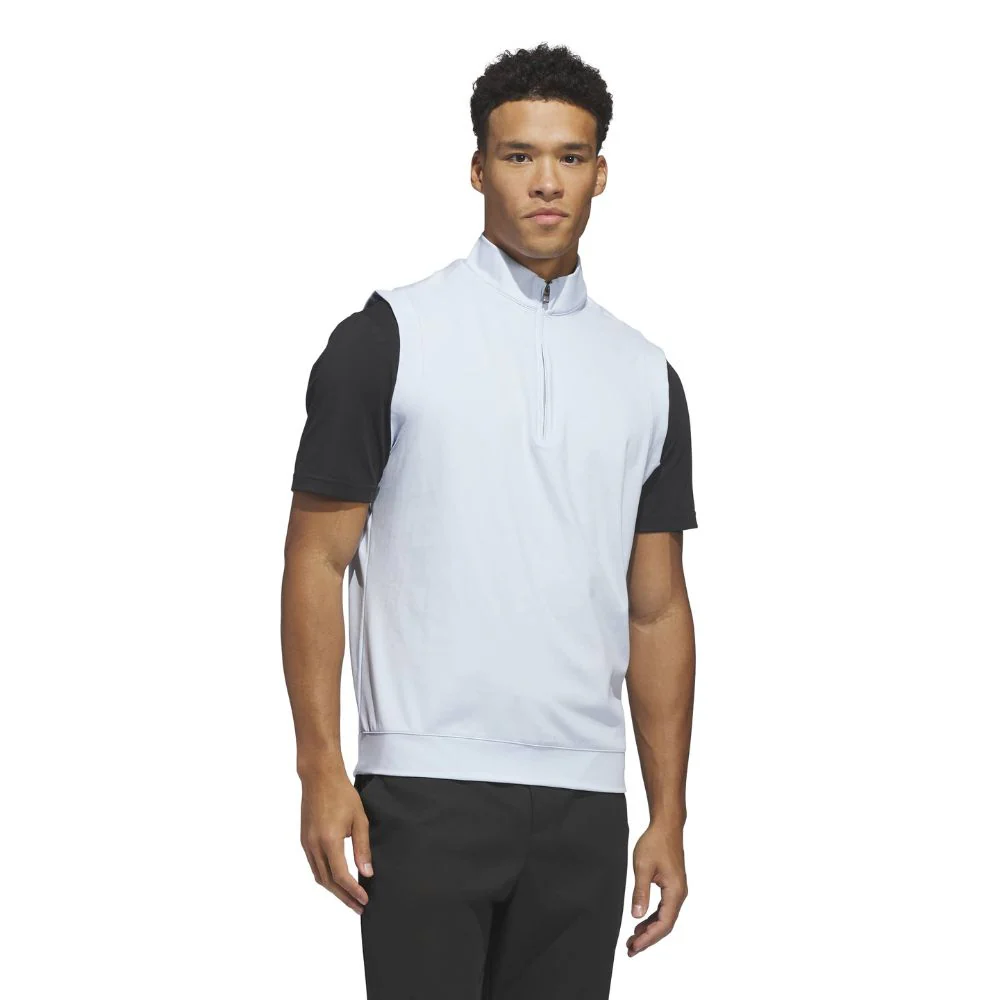 adidas Ultimate365 Classic 1/4 Zip Men's Golf Vest 2026 - KF0098 - Image 2