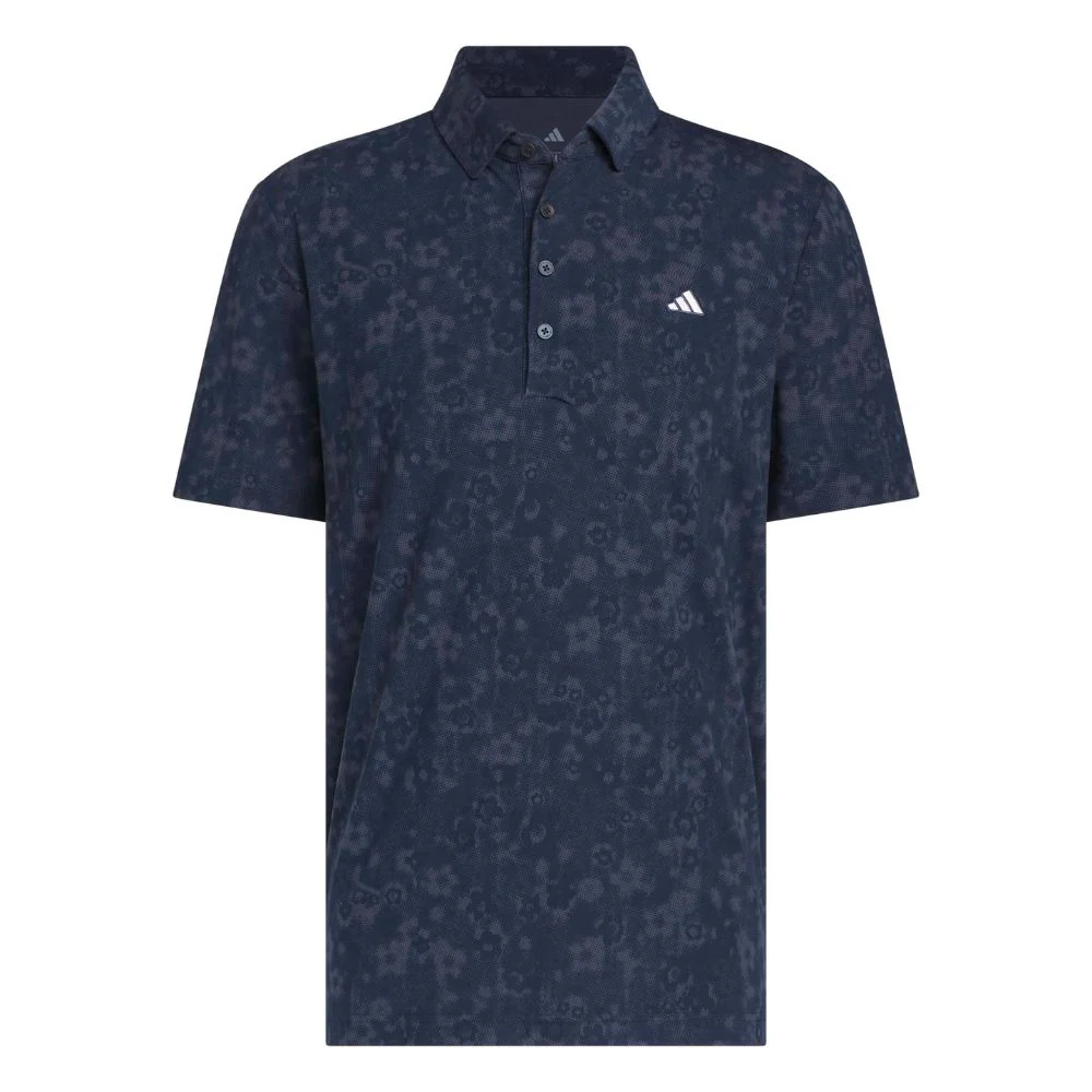 adidas Ultimate365+ Climacool Butterspun Mighty Blossom Print Men's Golf Polo 2026 - KU1175