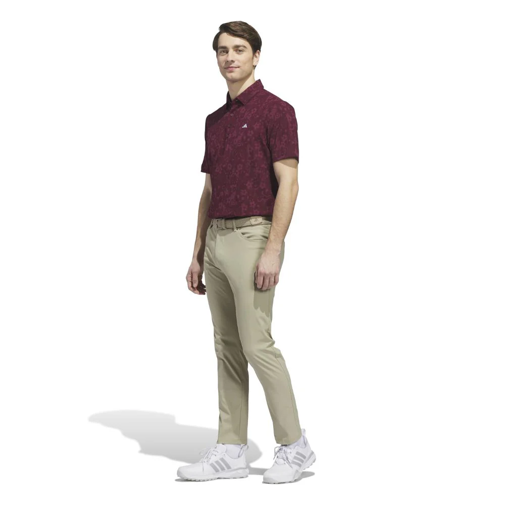adidas Ultimate365+ Climacool Butterspun Mighty Blossom Print Men's Golf Polo 2026 - KU1176 - Image 6