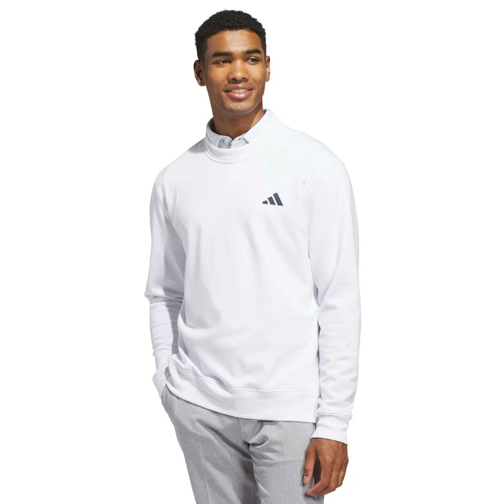 adidas Ultimate365 ClimaWarm Crewneck Men's Golf Pullover 2026 - JY5250 - Image 2