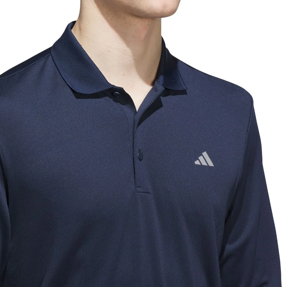 adidas Ultimate365 Men's Cold Ready Long Sleeve Golf Polo Shirt - KA7915 - Image 4