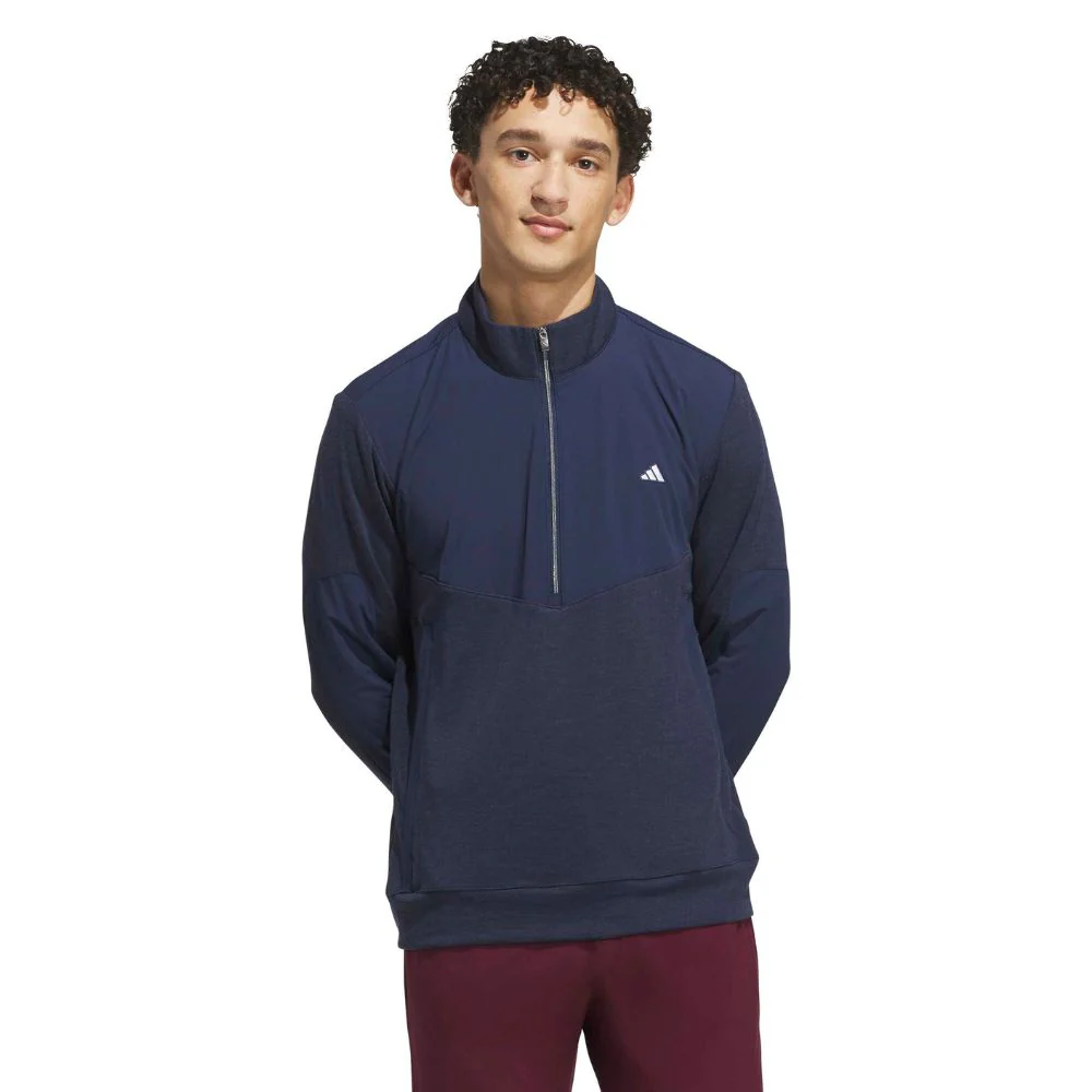 adidas Ultimate365+ Men's Course Control Hybrid 1/4 Zip Golf Pullover 2026 - KG7198 - Image 2