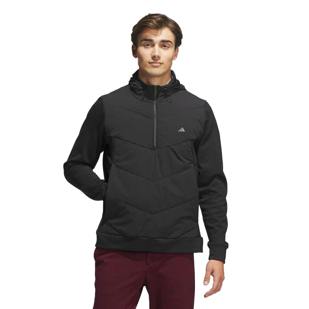 adidas Ultimate365+ Men's Course Control Quilted Golf Anorak 2026 - KW1714 - Image 2