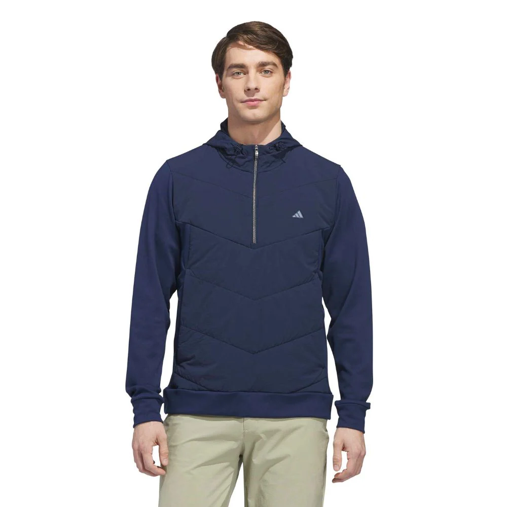 adidas Ultimate365+ Men's Course Control Quilted Golf Anorak 2026 - KW1715 - Image 2