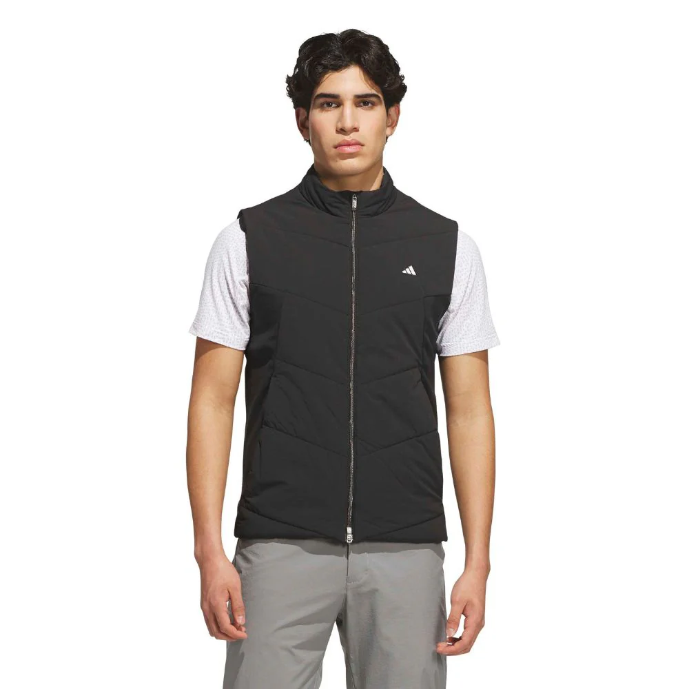 adidas Ultimate365+ Men's Course Control Quilted Golf Vest 2026 - KW1711 - Image 2