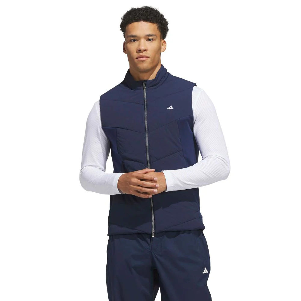 adidas Ultimate365+ Men's Course Control Quilted Golf Vest 2026 - KW1712 - Image 2