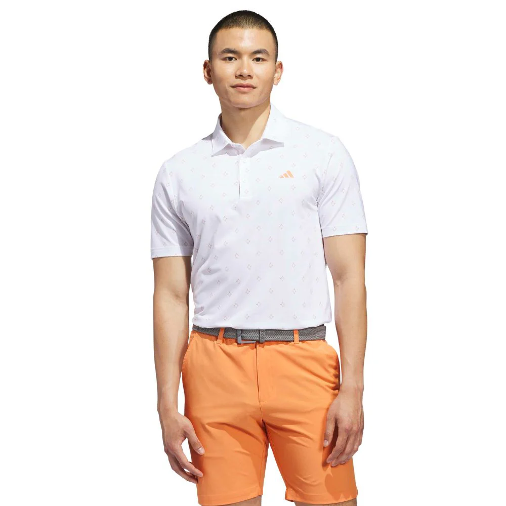 adidas Ultimate365 Essence Print ClimaCool Men's Golf Polo 2026 - KB1373 - Image 2