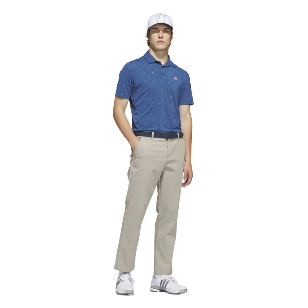 adidas Ultimate365 Essence Print ClimaCool Men's Golf Polo 2026 - KB1376 - Image 4
