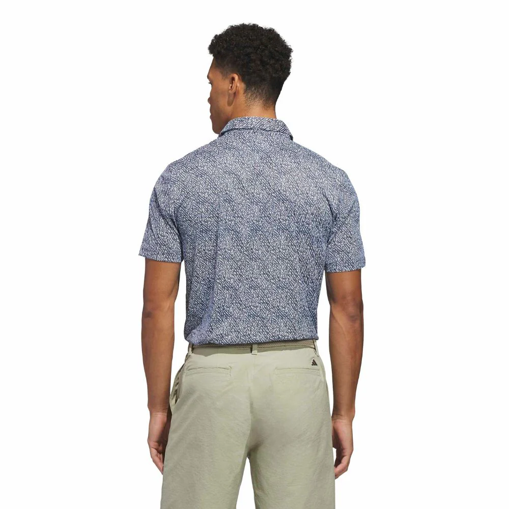 adidas Ultimate365 Feather Print Men's Golf Polo 2026 - KR9521 - Image 3