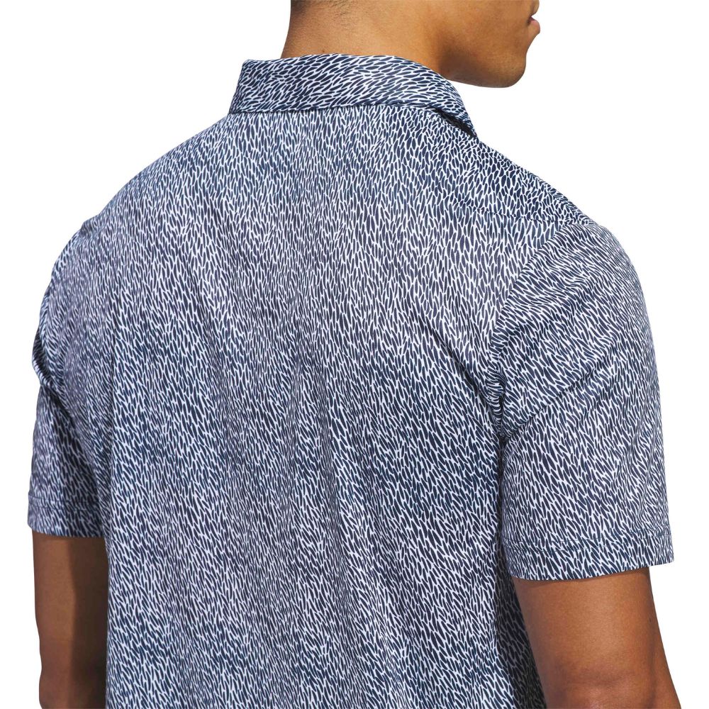 adidas Ultimate365 Feather Print Men's Golf Polo 2026 - KR9521 - Image 6