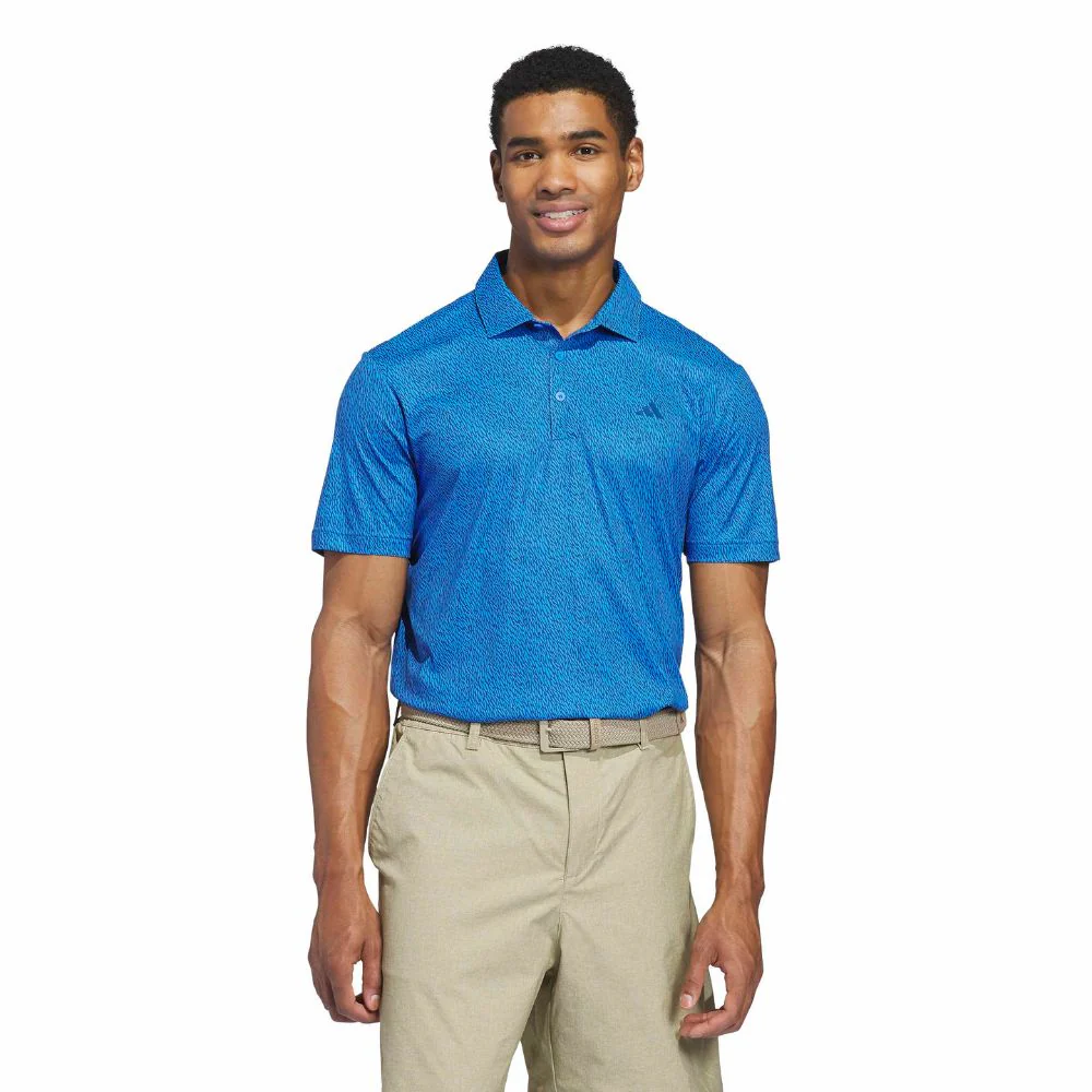 adidas Ultimate365 Feather Print Men's Golf Polo 2026 - KR9524 - Image 4