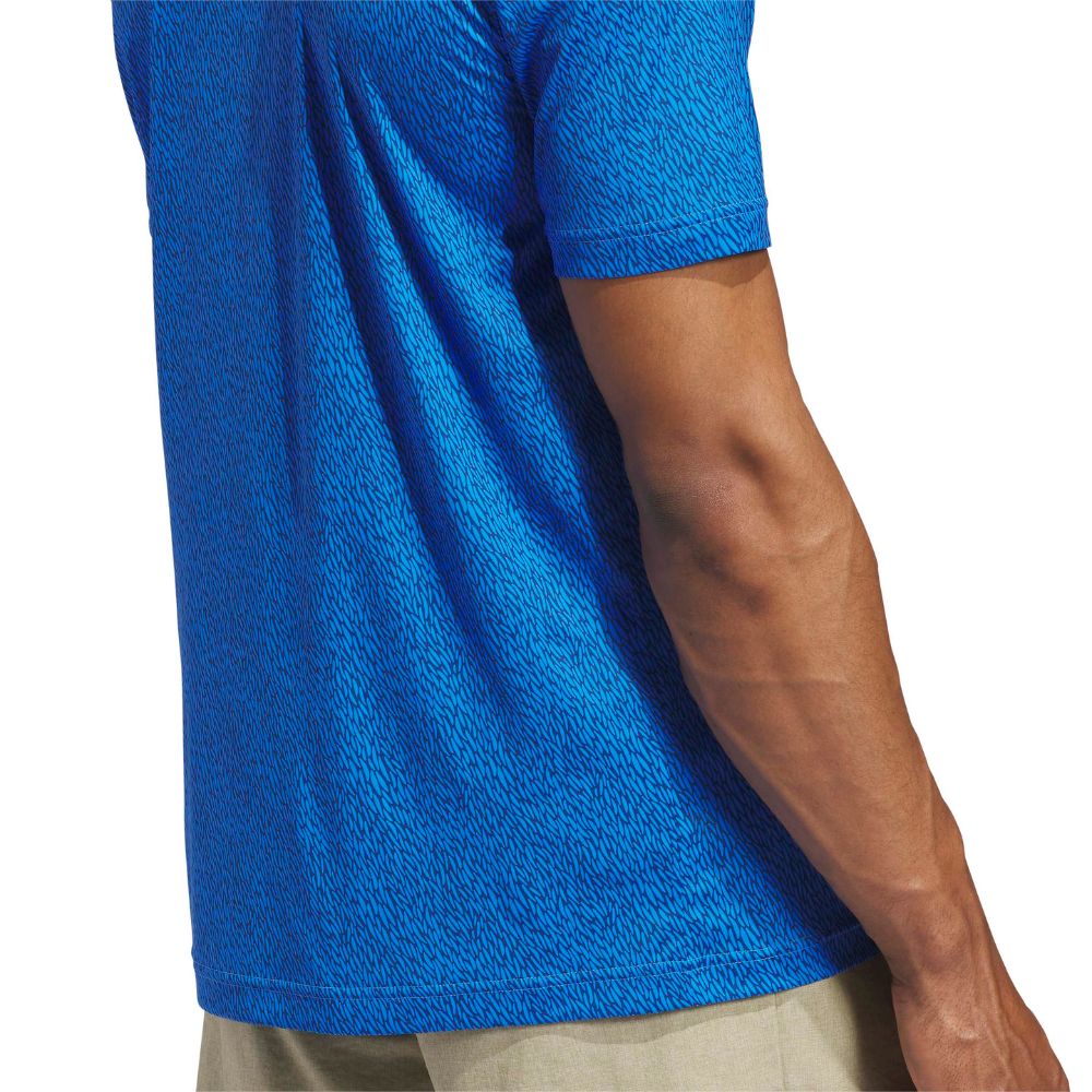 adidas Ultimate365 Feather Print Men's Golf Polo 2026 - KR9524 - Image 6