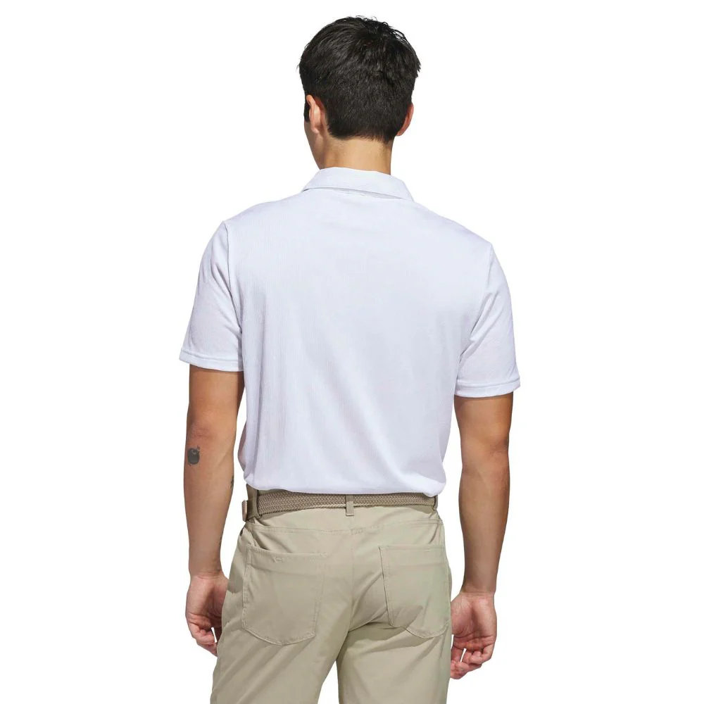 adidas Ultimate365 Jacquard Men's Golf Polo 2026 - KE7712 - Image 3