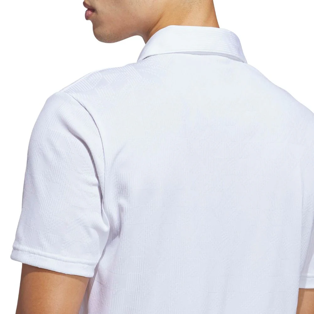 adidas Ultimate365 Jacquard Men's Golf Polo 2026 - KE7712 - Image 5