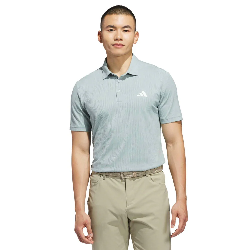 adidas Ultimate365 Jacquard Men's Golf Polo 2026 - KE7713 - Image 2