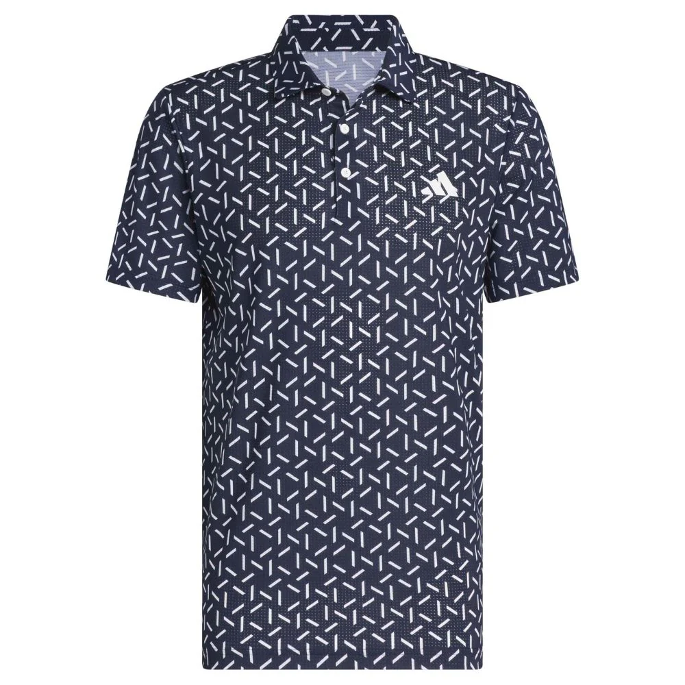 adidas Ultimate365 Mesh Print ClimaCool Men's Golf Polo 2026 - KE7707