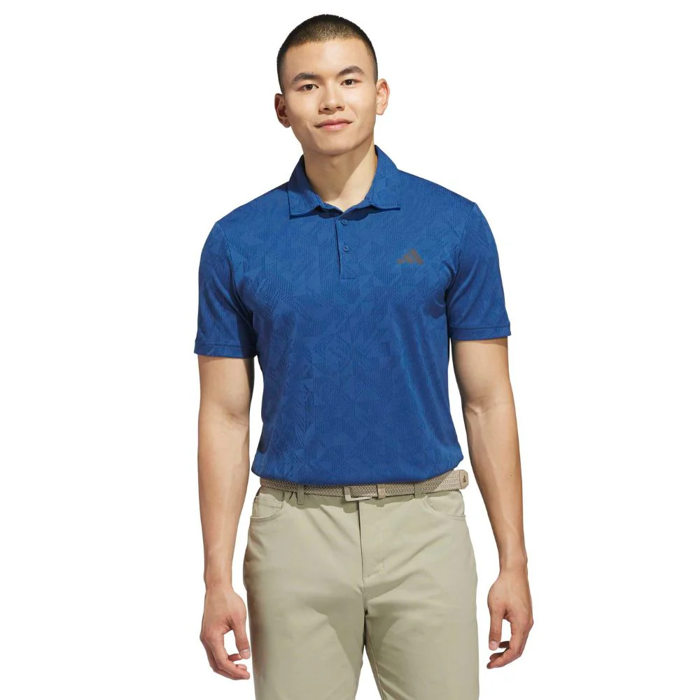 adidas Ultimate365 Jacquard Men's Golf Polo 2026 - KE7714 - Image 2