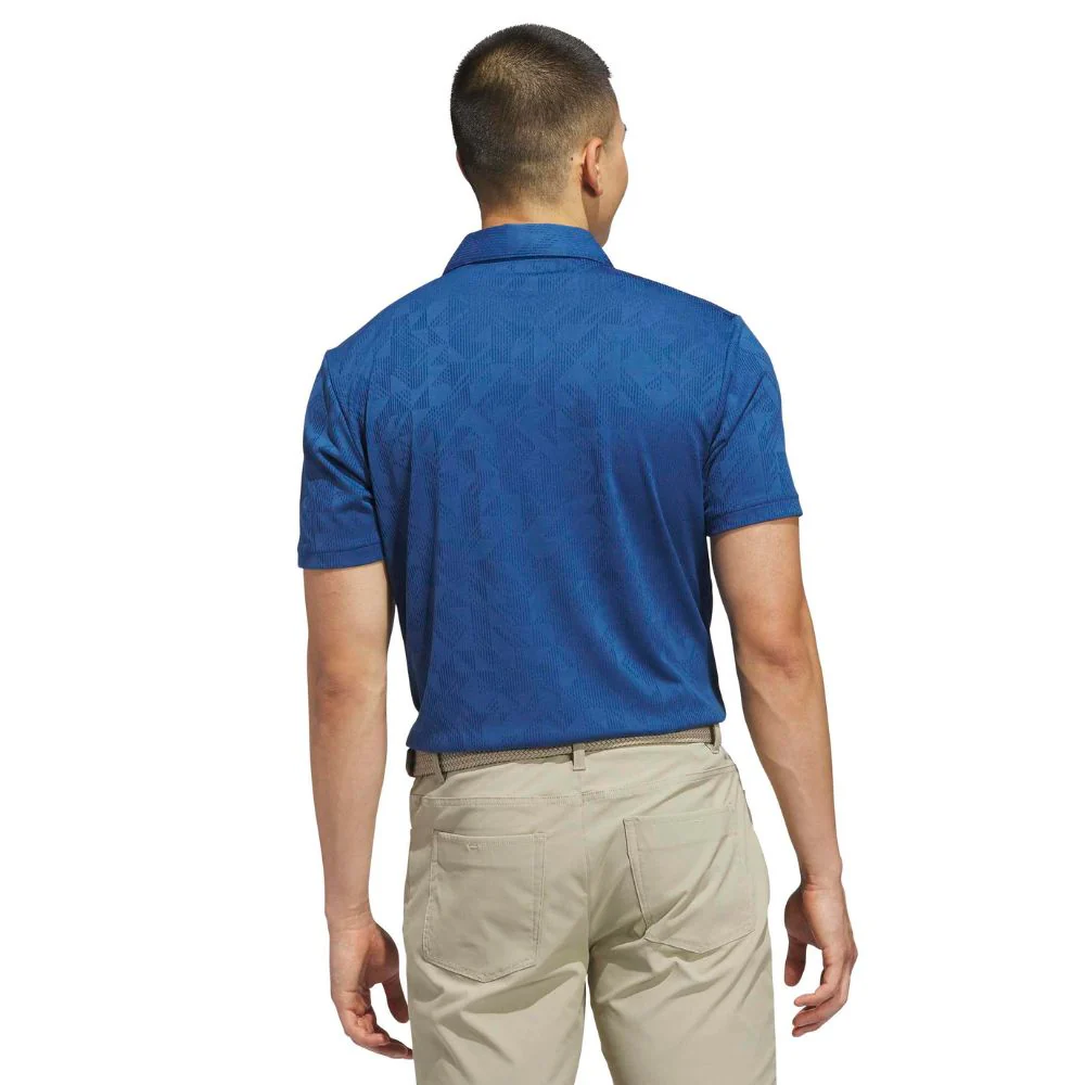 adidas Ultimate365 Jacquard Men's Golf Polo 2026 - KE7714 - Image 3