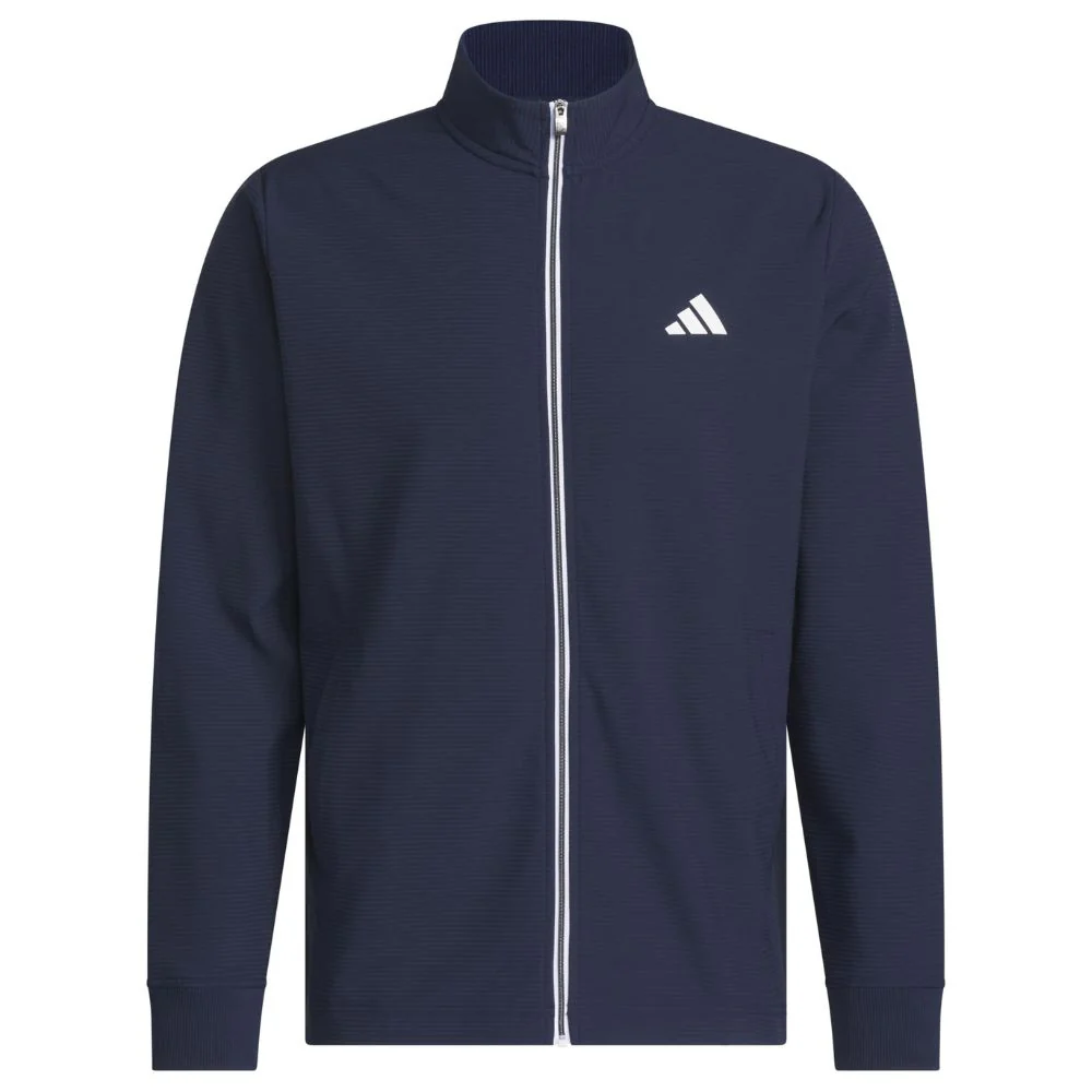 adidas Ultimate365 Textured Woven Full Zip Men's Golf Jacket 2026 - JY5237