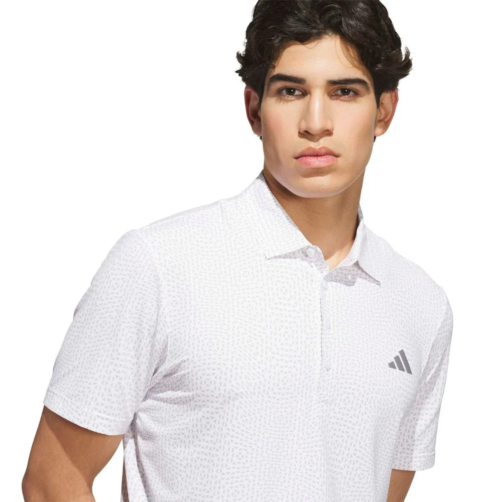 adidas Ultimate365 Tour Cool Feel Deco Men's Golf Polo 2026 - KS5780 - Image 2